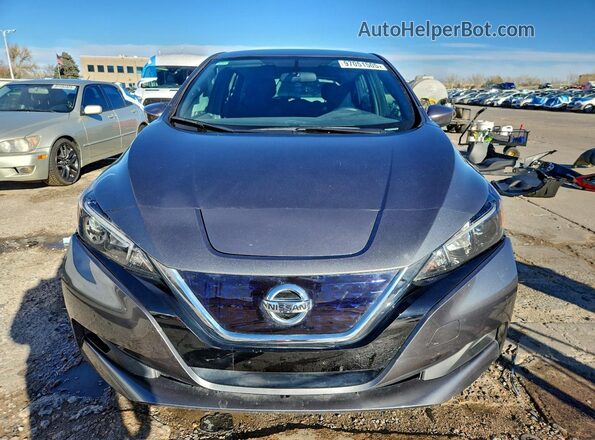 1N4AZ1CP2KC313552 2019 NISSAN LEAF Gray Widok z przodu