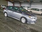 2019 Nissan Leaf S Серый vin: 1N4AZ1CP2KC320467