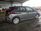 2019 Nissan Leaf S Серый vin: 1N4AZ1CP2KC320467