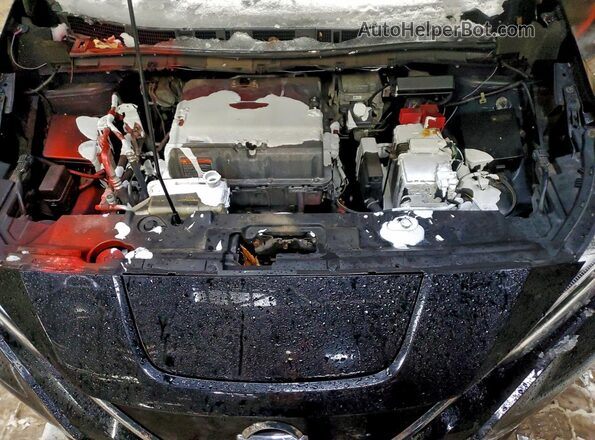 1N4AZ1CP4JC302356 2018 NISSAN LEAF Black Widok wnętrza z tyłu