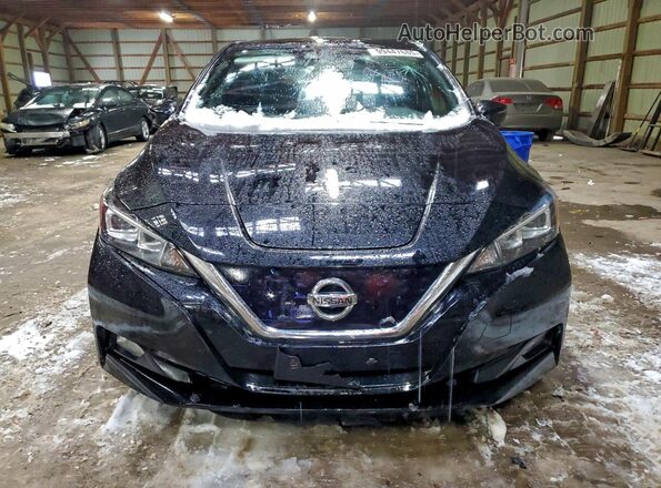 1N4AZ1CP4JC302356 2018 NISSAN LEAF Black Widok z przodu
