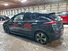 2018 Nissan Leaf S Black vin: 1N4AZ1CP4JC302356