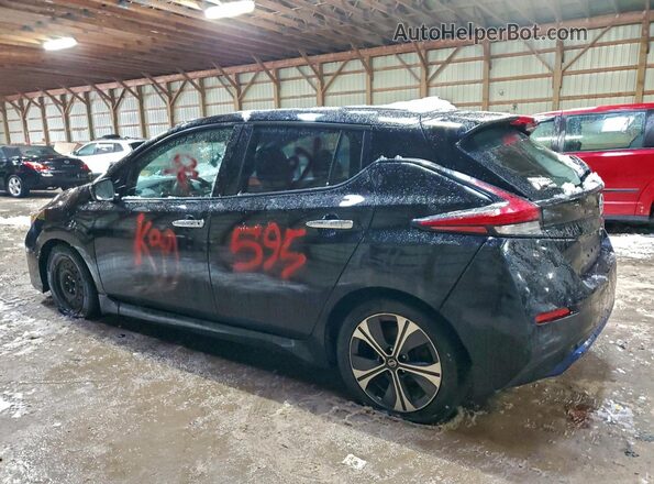 1N4AZ1CP4JC302356 2018 NISSAN LEAF Black Tył lewy
