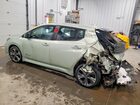 2018 Nissan Leaf S Green vin: 1N4AZ1CP4JC315897