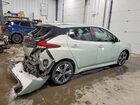 2018 Nissan Leaf S Green vin: 1N4AZ1CP4JC315897