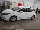 2018 Nissan Leaf S Белый vin: 1N4AZ1CP4JC317794