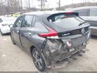 2018 Nissan Leaf Sv Gray vin: 1N4AZ1CP7JC305364