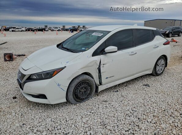 1N4AZ1CP7JC309396 2018 NISSAN LEAF White Front left
