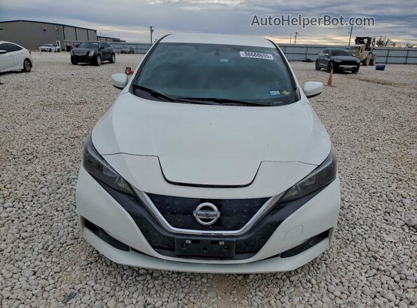 1N4AZ1CP7JC309396 2018 NISSAN LEAF White Front view