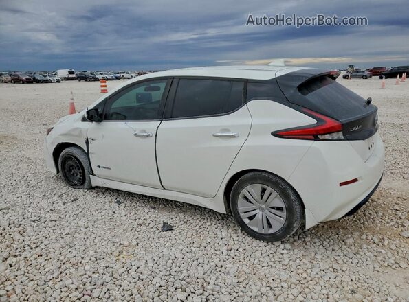 1N4AZ1CP7JC309396 2018 NISSAN LEAF White Rear left