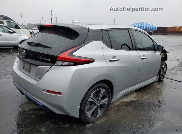 1N4AZ1CP8LC305909 2020 NISSAN LEAF Серебряный Задняя правая четверть