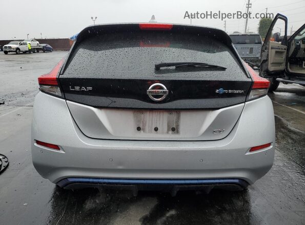 1N4AZ1CP8LC305909 2020 NISSAN LEAF Серебряный Вид сзади