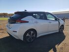 2020 Nissan Leaf Sv White vin: 1N4AZ1CP9LC306258