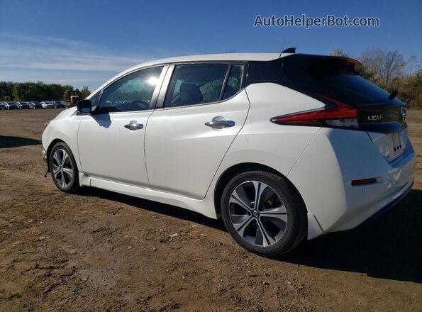 1N4AZ1CP9LC306258 2020 NISSAN LEAF White Trasero izquierdo