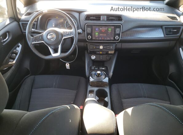 1N4AZ1CP9LC306258 2020 NISSAN LEAF White Vista del salpicadero