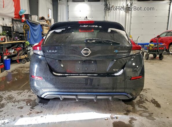 1N4AZ1CPXJC309280 2018 NISSAN LEAF Black Вид ззаду