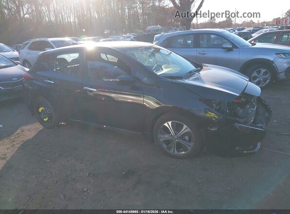 1N4AZ1CV2MC556196 2021 NISSAN LEAF Черный Вид задней части салона