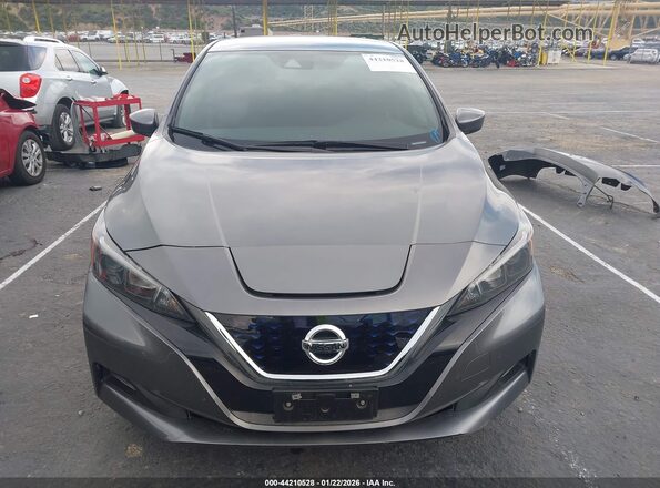 1N4AZ1CV6MC556329 2021 NISSAN LEAF Черный Вид задней части салона
