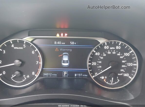 1N4BL4CV7RN402053 2024 NISSAN ALTIMA Light Blue Вид задних сидений