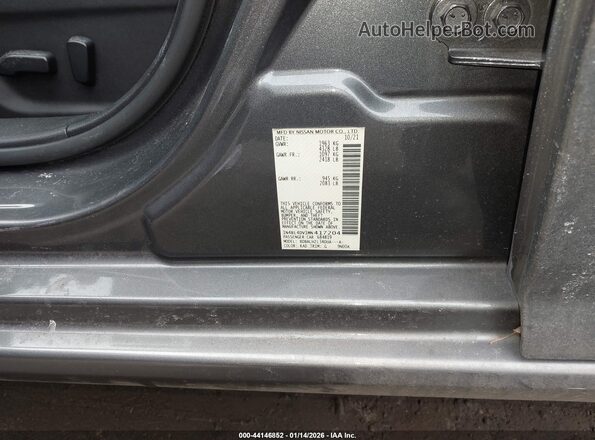 1N4BL4DV1MN417204 2021 NISSAN ALTIMA Серый Вид подкапотного пространства