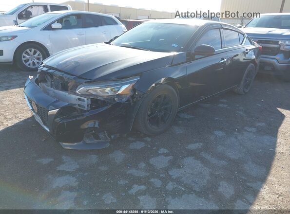 1N4BL4DV2KC206490 2019 NISSAN ALTIMA Black წინა მარცხენა ხედი სამი მეოთხედიდან