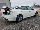2025 Nissan Altima Sv Белый vin: 1N4BL4DV4SN382977 Damage: Right Qtr Panel, Severe Damage, Replacement Required