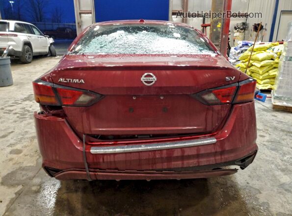 1N4BL4DV8NN379486 2022 NISSAN ALTIMA Темно-бордовый Вид сзади