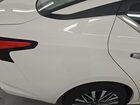 2025 Nissan Altima Sv White vin: 1N4BL4DV8SN354597 Damage: Right Qtr Panel, Dent(S) W/No Paint Dmg, < 1/8 Inch