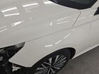 2025 Nissan Altima Sv White vin: 1N4BL4DV8SN354597 Damage: Left Front Fender, Chipped, 2