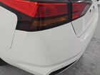 2025 Nissan Altima Sv White vin: 1N4BL4DV8SN354597 Damage: Rear Bumper, Heavy Scratch, 1/2 To 1 Inch