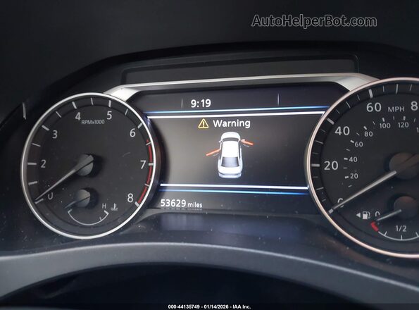 1N4BL4EW9MN384623 2021 NISSAN ALTIMA Black Widok tylnych siedzeń