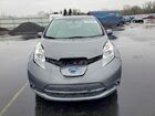 2017 Nissan Leaf S Серый vin: 1N4BZ0CP0HC300435