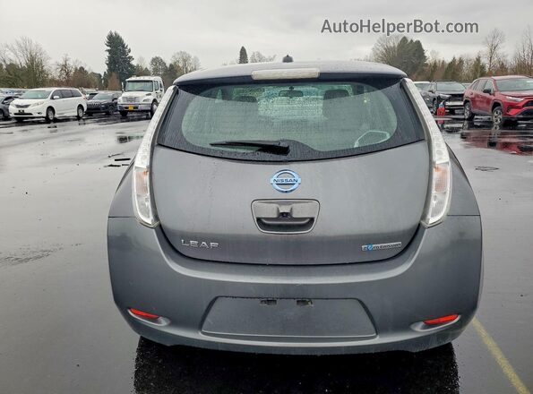 1N4BZ0CP0HC300435 2017 NISSAN LEAF Серый Вид сзади