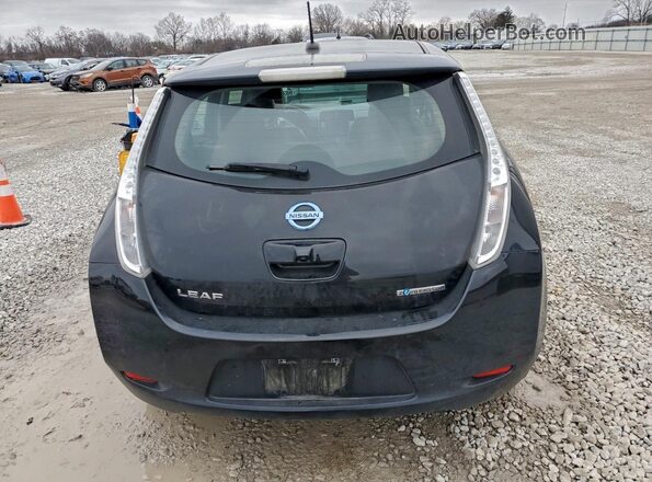 1N4BZ0CP1GC304170 2016 NISSAN LEAF Черный Вид сзади