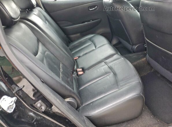 1N4BZ0CP1GC304170 2016 NISSAN LEAF Черный Вид задних сидений