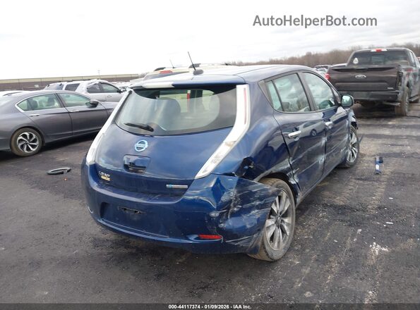 1N4BZ0CP1GC312480 2016 NISSAN LEAF Blue Tył prawy