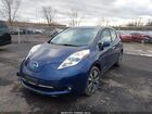 2016 Nissan Leaf Sl Blue vin: 1N4BZ0CP1GC312480