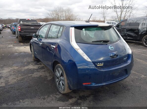 1N4BZ0CP1GC312480 2016 NISSAN LEAF Blue Tył lewy