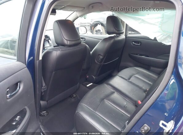 1N4BZ0CP1GC312480 2016 NISSAN LEAF Blue Widok naklejki z numerem VIN