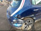 2016 Nissan Leaf Sl Blue vin: 1N4BZ0CP1GC312480
