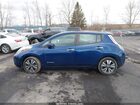 2016 Nissan Leaf Sl Blue vin: 1N4BZ0CP1GC312480