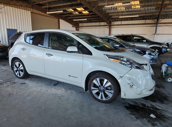 1N4BZ0CP2GC306493 2016 NISSAN LEAF White Przód prawy