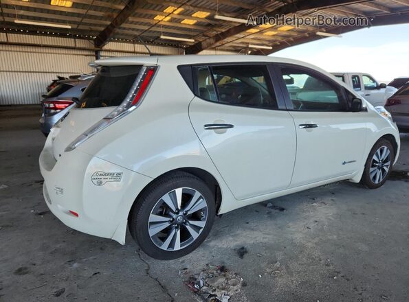 1N4BZ0CP2GC306493 2016 NISSAN LEAF White Tył prawy
