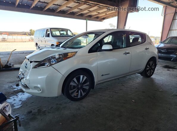 1N4BZ0CP2GC306493 2016 NISSAN LEAF White Przód lewy