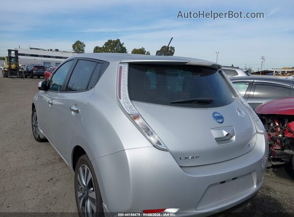 1N4BZ0CP2HC305040 2017 NISSAN LEAF Silver Задня ліва чверть