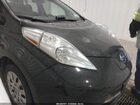2017 Nissan Leaf S Черный vin: 1N4BZ0CP3HC309274