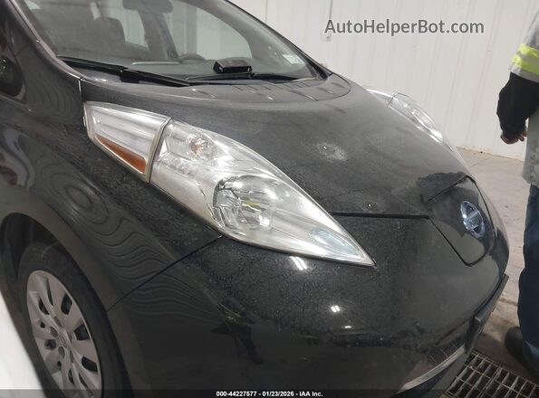 1N4BZ0CP3HC309274 2017 NISSAN LEAF Черный Вид спереди