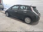 2017 Nissan Leaf S Черный vin: 1N4BZ0CP3HC309274