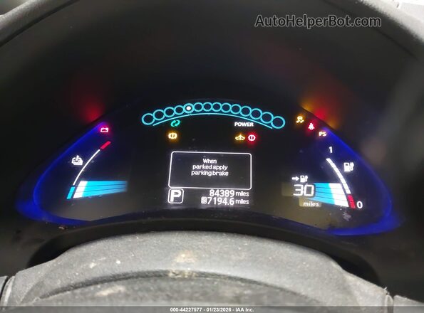 1N4BZ0CP3HC309274 2017 NISSAN LEAF Черный Вид задних сидений