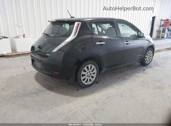 1N4BZ0CP3HC309274 2017 NISSAN LEAF Черный Задняя правая четверть